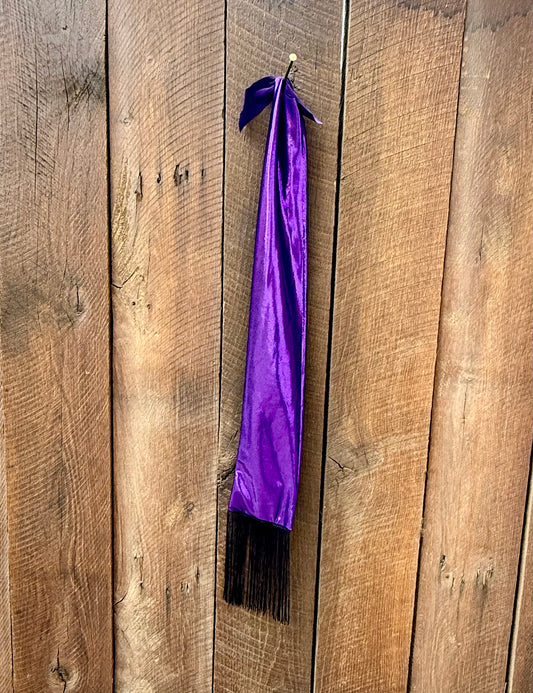 Purple w Fringe