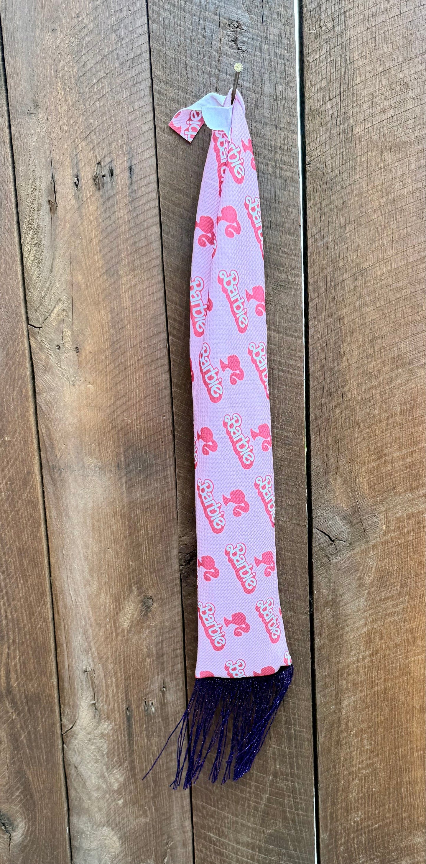 Barbie Girl w Purple Fringe