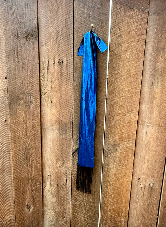 Royal Blue w Fringe